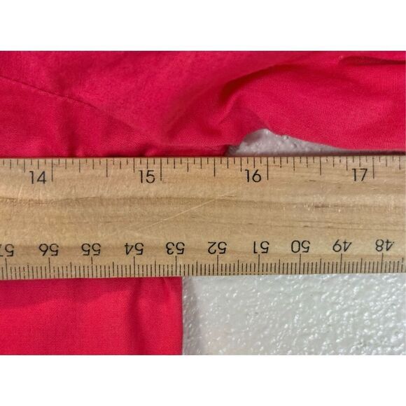 Draper James Red Puff Sleeve With Pockets Mini Summer Dress Women's XS - Picture 11 of 11